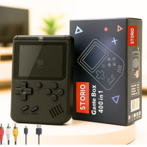 Storio rechargeable pocket video game console for kids